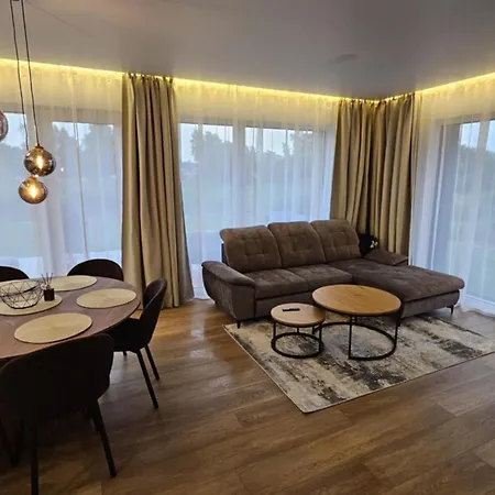 Yellow Sunset Apartment Palanga